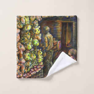 North of the Circus Wash Cloth