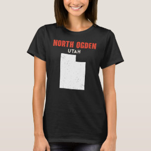North Ogden Utah USA State America Travel Utahan T-Shirt
