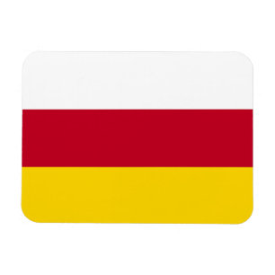 North Ossetia Flag Magnet