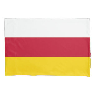 North Ossetia Flag Pillowcase