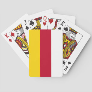 North Ossetia Flag Playing Cards