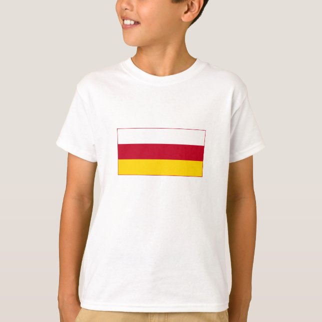 North Ossetia Flag T-Shirt (Front)