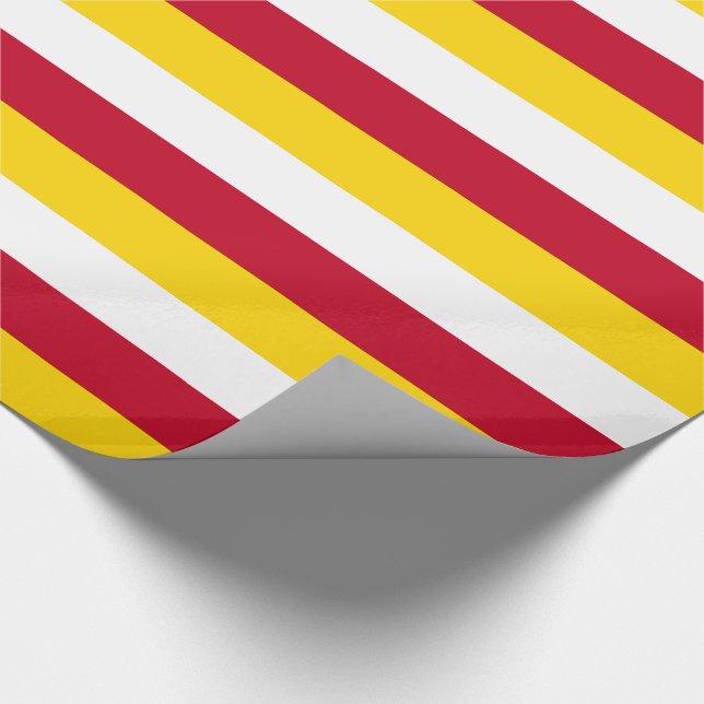North Ossetia Flag Wrapping Paper (Corner)