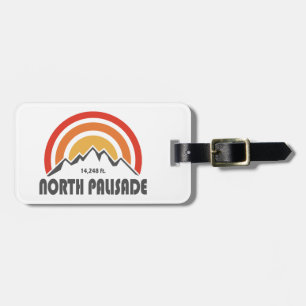 North Palisade California Luggage Tag