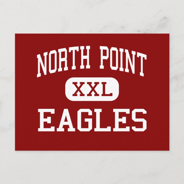 North Point - Eagles - High - Waldorf Maryland Postcard (Front)