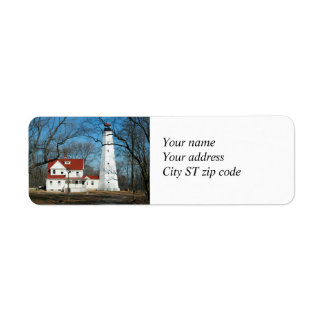North Point Lighthouse Milw WI Address Label Return Address Label