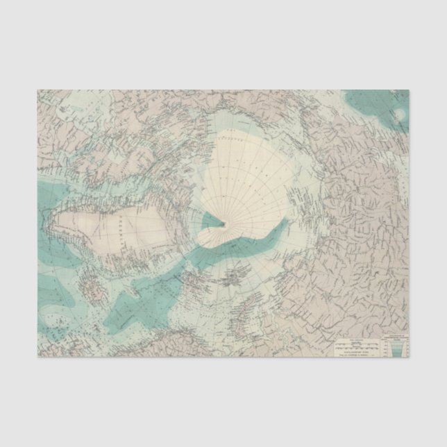 North Polar regions 2 Tissue Paper (Front)