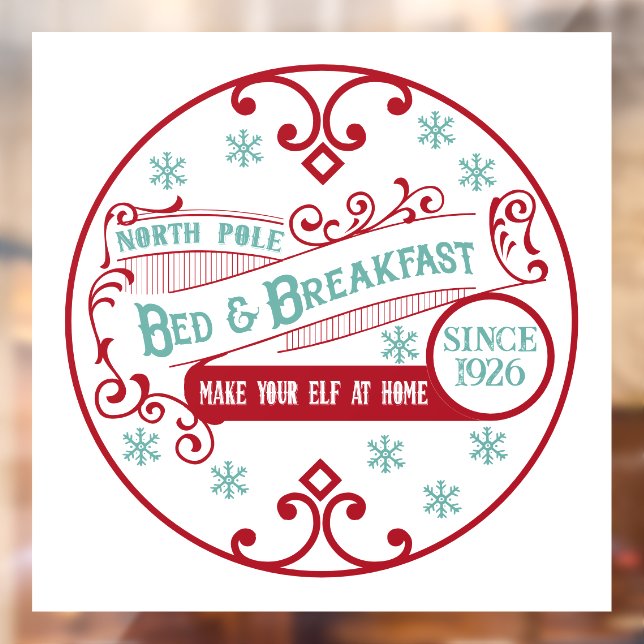 North Pole Bed Breakfast Christmas (Sheet 2)