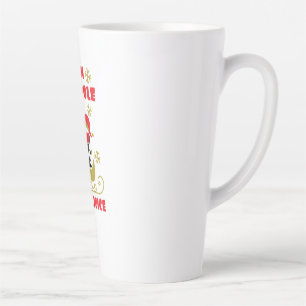 North Pole Cheer juice Latte Mug