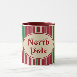 North Pole Christmas Mug