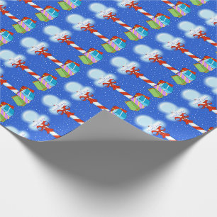 North Pole Christmas Wrapping Paper