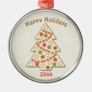 North Pole Confectionery Metal Ornament