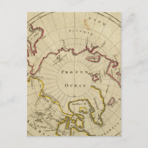 North Pole countries Postcard