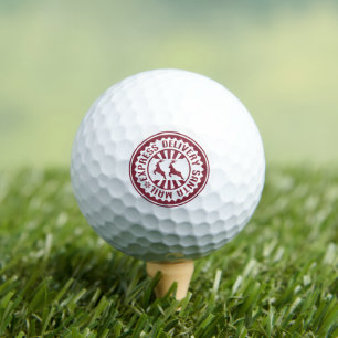 North Pole Express delivery Santa mail Golf Balls