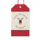 North Pole Express Reindeer Rudolph Gift Tag 