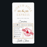 North Pole Express Special Delivery Gift Sticker<br><div class="desc">These North Pole Express-themed Christmas gift sticker are the perfect way to add a little extra Christmas magic to your wrapping. The tags can be personalised with your child's name and a preferred method of delivery. All of the text is editable and can be customised to suit your needs. For...</div>