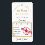 North Pole Express Special Delivery Gift Sticker<br><div class="desc">These North Pole Express-themed Christmas gift sticker are the perfect way to add a little extra Christmas magic to your wrapping. The tags can be personalised with your child's name and a preferred method of delivery. All of the text is editable and can be customised to suit your needs. For...</div>