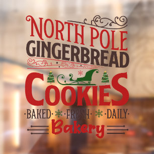 North pole gingerbread cookies