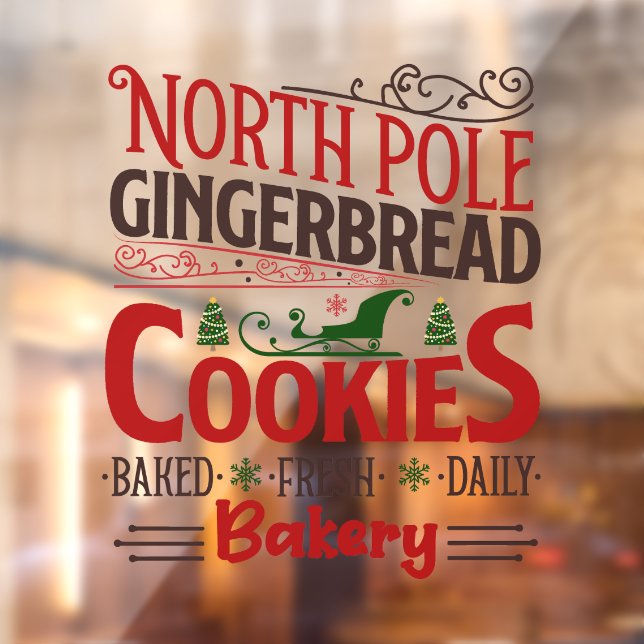 North pole gingerbread cookies (Sheet 2)