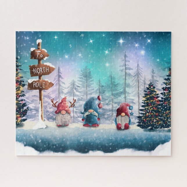 North Pole Gnomes Puzzle (Horizontal)
