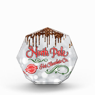 North Pole Hot Chocolate Photo Block