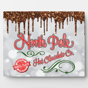 North Pole Hot Chocolate Plaque