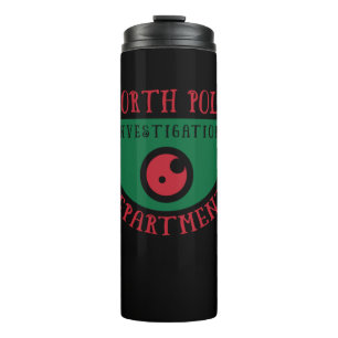 north pole investigation department thermal tumbler