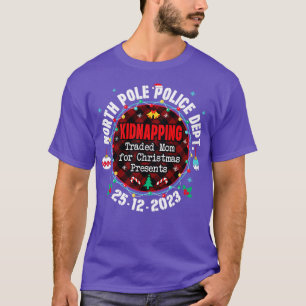 North Pole Police Dept Traded Mum for Christmas T-Shirt