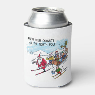 North Pole Rush Hour can cooler