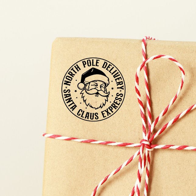 North Pole Santa Claus Express Special Delivery Self-inking Stamp (Creator Uploaded)