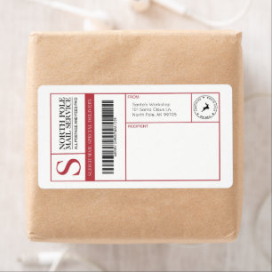 North Pole Santa’s Workshop Blank Shipping