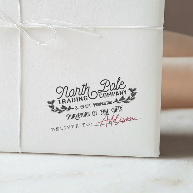 North Pole Trading Company Holiday Gift Stamp (Creator Uploaded)