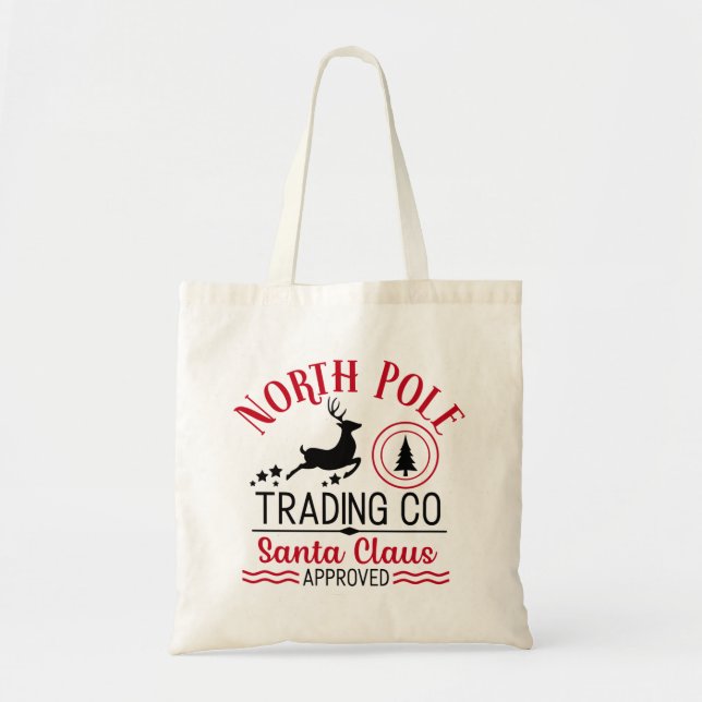 North Pole Trading Tote Bag (Front)