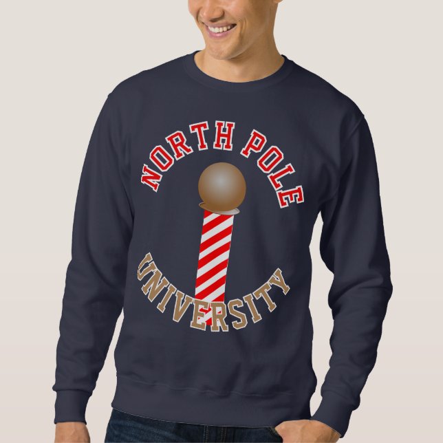 North Pole University Sweatshirt (Front)