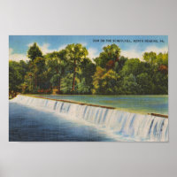 North Reading PA Dam Schuylkill River