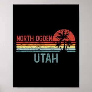 North Ridgeville Ohio Funny Usa City Trip Home Roo Poster