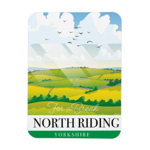 North Riding Yorkshire "for a break" Magnet