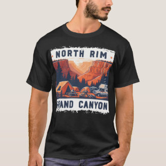 North Rim camping adventure boy T-Shirt
