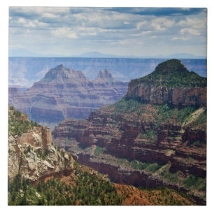North Rim Gran Canyon - Grand Canyon National Ceramic Tile