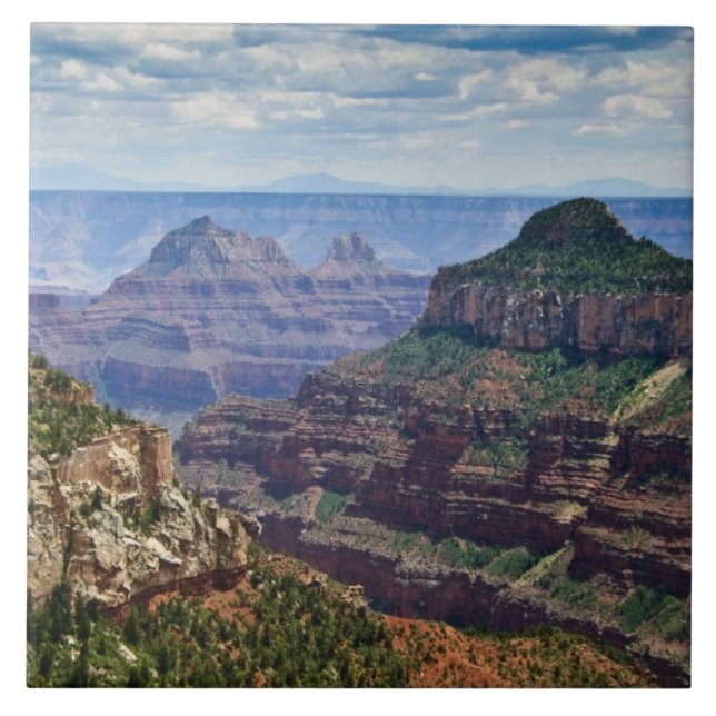 North Rim Gran Canyon - Grand Canyon National Ceramic Tile (Front)