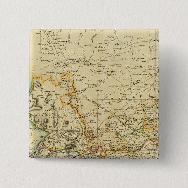 North Roxburgh Shire 15 Cm Square Badge (Front)