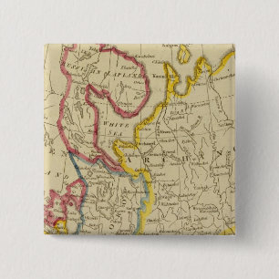 North Russia in Europe 15 Cm Square Badge