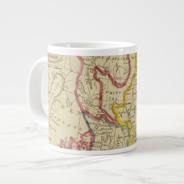 North Russia in Europe Large Coffee Mug (Front Left)