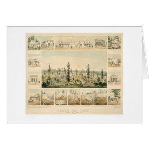 North San Juan, CA. Panoramic Map 1858 (1567A)