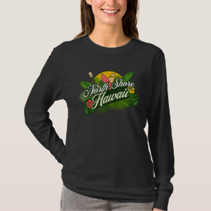 North Shore Hawaii Beach Surf Summer Vacation Vint T-Shirt