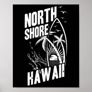 North Shore Hawaii Surfing _1  Poster