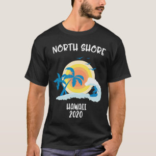 North Shore Hawaii Vacation Surf Beach Family Trip T-Shirt