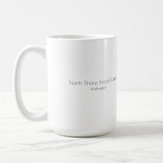 North Shore Hood Canal, Washingt, Large Coffee Mug