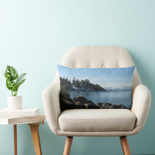 North Shore Lake Tahoe, Incline Village, Nevada Lumbar Cushion