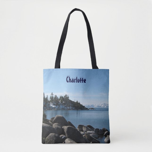 North Shore Lake Tahoe, Incline Village, Nevada Tote Bag (Front)